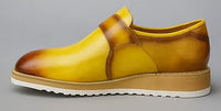 Carrucci Gorgeous Patent Leather Monkstrap Slip on