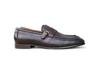 Carrucci Grant Buckle Loafer - Luxury Italian Leather