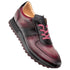 Men's Latini Graphite Multi-Tone Genuine Calfskin Sneakers By Mezlan Made In Spain Brand