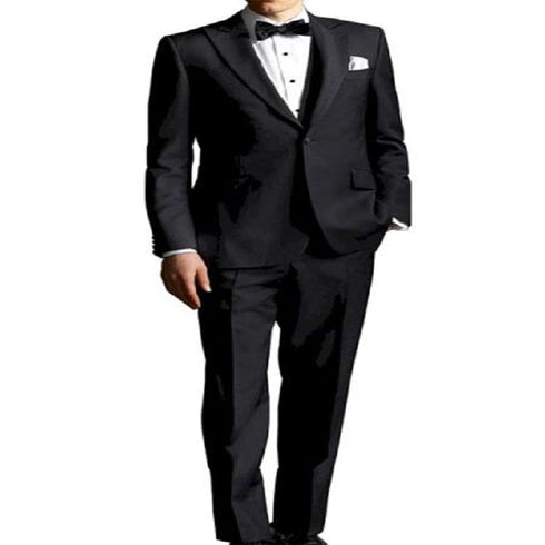 The Great Gatsby Black Tuxedo Suit - Mens Great Gatsby Costume