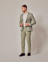 Mens Suit For Beach Wedding - Summer  Slim Suit in Green