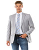 Light Grey Suit - Silver Gray Suit For Wedding - Men's Designer Separate Suit Light Grey Jacket