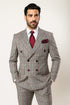  Grey with Red Plaid by Rossiman
