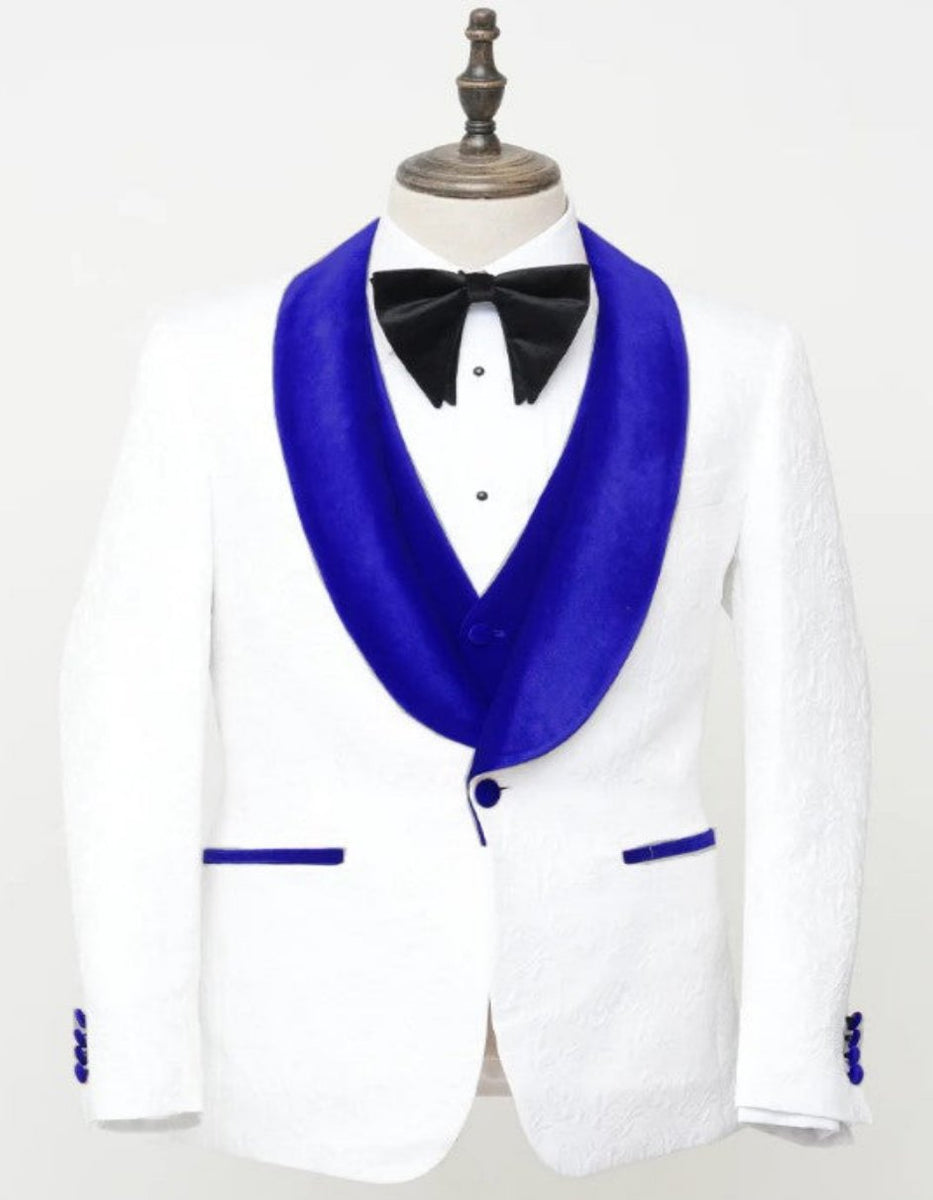 Blue Prom Suit - One Button Blue Homecoming Outfits For Guys Royal Blu ...