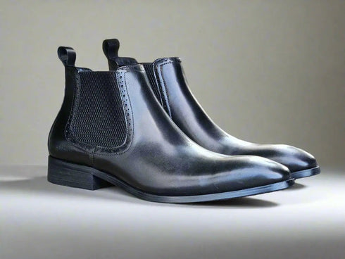 Hand Burnished Chelsea Boots Carrucci