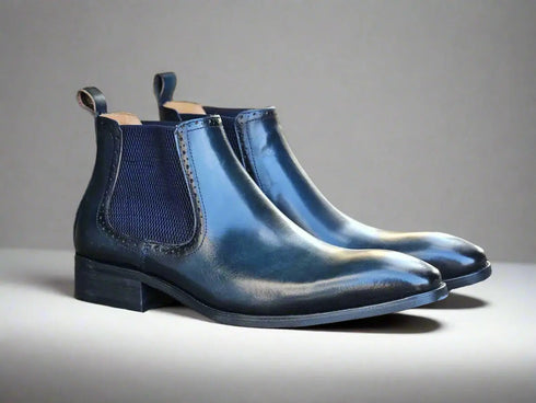 Hand Burnished Chelsea Boots Carrucci