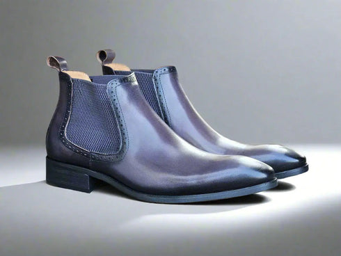 Hand Burnished Chelsea Boots Carrucci