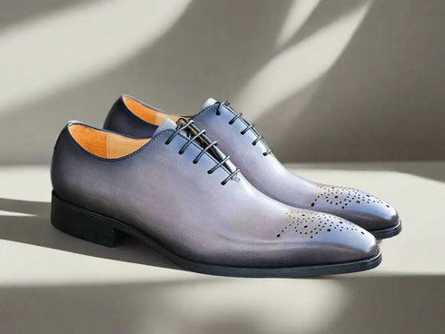 Hand Burnished Wholecut Calf Oxford Carrucci