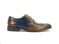 Hand Finished Wingtip Medallion Oxford Carrucci