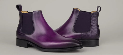 Hand Burnished Chelsea Boots