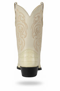 Botas de  Cocodrilo - Caiman Cola Horma Puntal- A