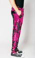 Mens Sequin Pants - Hot Pink Dress Party Pants