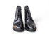 Carrucci Hudson Black Wingtip Lug Sole Boot