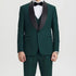Stacy Adams 3pc Tuxedo Shawl Lapel, Hunter Green