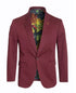 Men's Burgundy Blazer Slim Fit Sport Coat for Weddings, Proms & Special Occasions