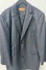 Enzo Topcoat Charcoal Wool & Cashmere Blend