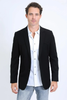 Black Western Sport Coat for Men by Platini – Bold Casual Blazer