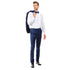 Mens Indigo Tuxedo 2Pc Hybrid Fit By Sean Alexander