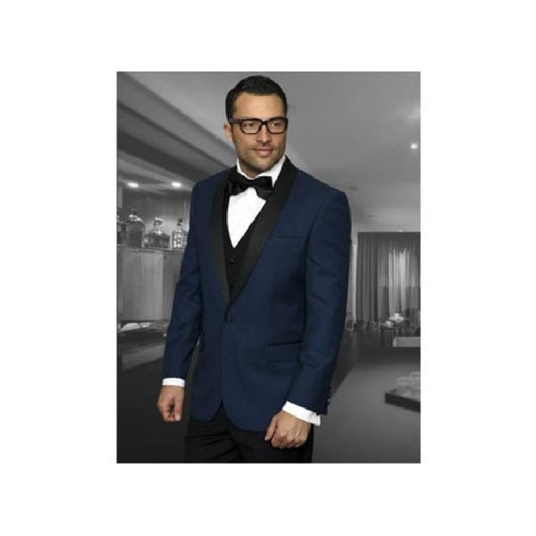 BRIGHT BLUE ONE BUTTON BLAZER SPORT COAt