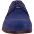 Bravo Mens Formal Suede Style Wedding & Prom Cap Toe Dress Shoe in Royal Blue
