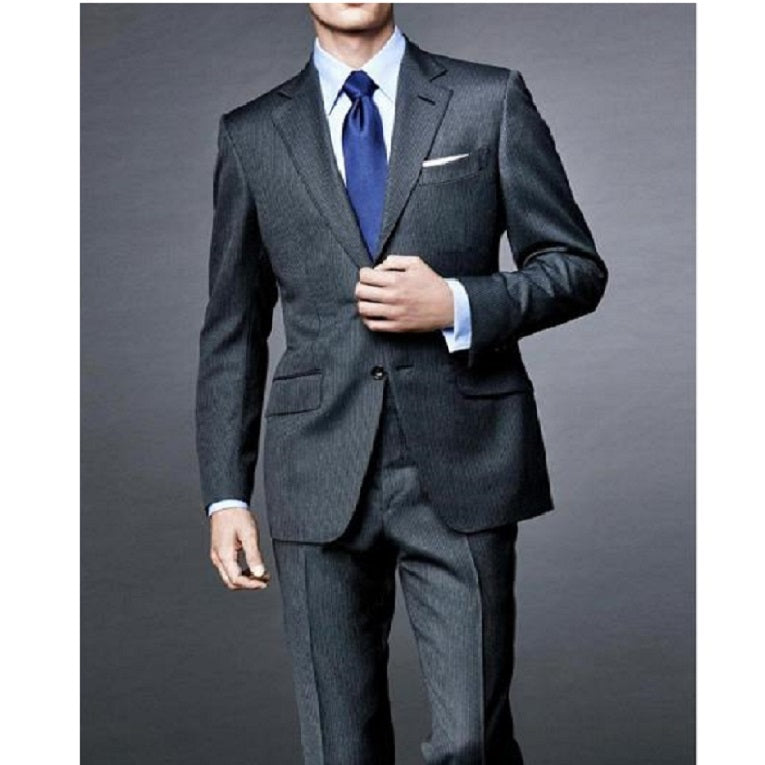 Men's Spectre Two Piece Suit Charcoal Grey James Bond Outfit – OvercoatUSA