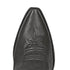 Dan Post Womens Jilted Black 20 Snip Toe Over-the-Knee Zipper Boot