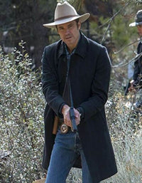 Justified Black Trench Coat