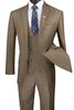 Tan Suits For Wedding - Tan Groomsmen Suits - Tan  Fit  Tuxedo