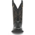Laredo Kane Black Leather Broad Square Toe Boots for Men
