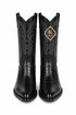 King Exotic Ostrich Leg Traditional Cowboy Boot J-Toe
