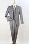 Mens Two Button Classic Fit Vested  Light Grey Suit