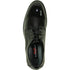 Bravo Mens Plain Round Toe Shiny Patent Tuxedo Shoe in Black