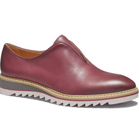 Carrucci Laceless Loafer with Contrast color lightweight sole