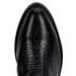 Laredo Paris Black Leather R-Toe Men's Boots