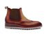 Leather Chelsea Boot With Lightweight Sole Carrucci