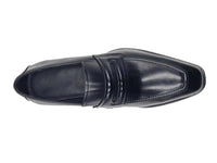 Carrucci Leather Penny Loafer in Chunky Sole