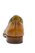 Burnished Lace-up Leather Derby
