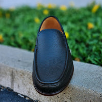 Carrucci Leather Sole Timeless Slip-on Loafer