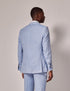 Mens Linen Suit For Beach Wedding - Summer  Suit in Light Blue