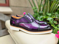 Carrucci Cap Toe Oxford in Lightweight Sole