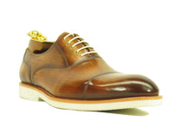 Carrucci Cap Toe Oxford in Lightweight Sole