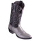 Los Altos Boots - Mens Dress Cowboy Boot - Low Priced Lizard Teju R-Toe Grey Cowboy Boots- in Grey