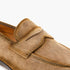 Caro Suede Penny Loafer Taupe By Mezlan Made In Spain Brand