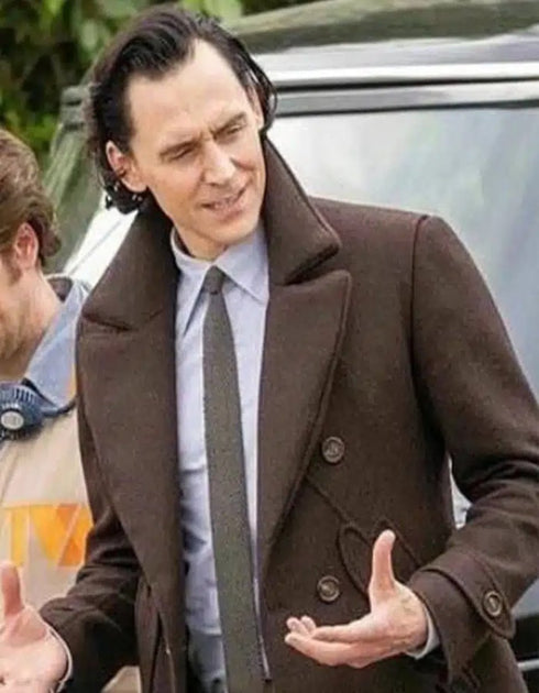 Loki Season 2 Tom Hiddleston Brown Coat