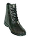 Los Altos Olive Green Ostrich Leg High-Top Sneakers
