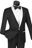 Mens Modern Shawl Tuxedo in Black & White