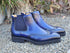 Lug Sole Chelsea Boot with Wingtip Toe Carrucci