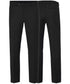 Classic Solid Textured Black Suit with Vest