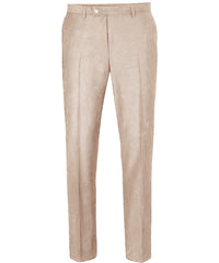 Classic Solid Textured Stone Suit with Vest
