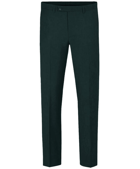 3 piece Emerald Green Slim Fit Men's Suit with Vest Set